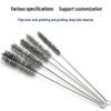 Steel Wire Reinforced Pipe Brush for Deburring, Polishing, Rust Removal, and Cleaning Valves
