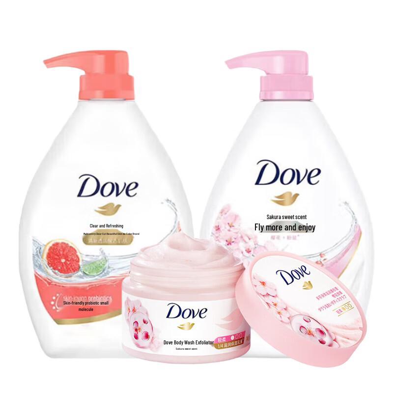 Dove Cherry Blossom Body Care Value Set