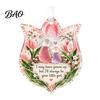 Gift for Christmas Heartfelt Holiday Keepsake Ornament, Acrylic Hanging Decoration Loved Indoor Outdoor Pendant Ones, Tree Home Party, Memorial