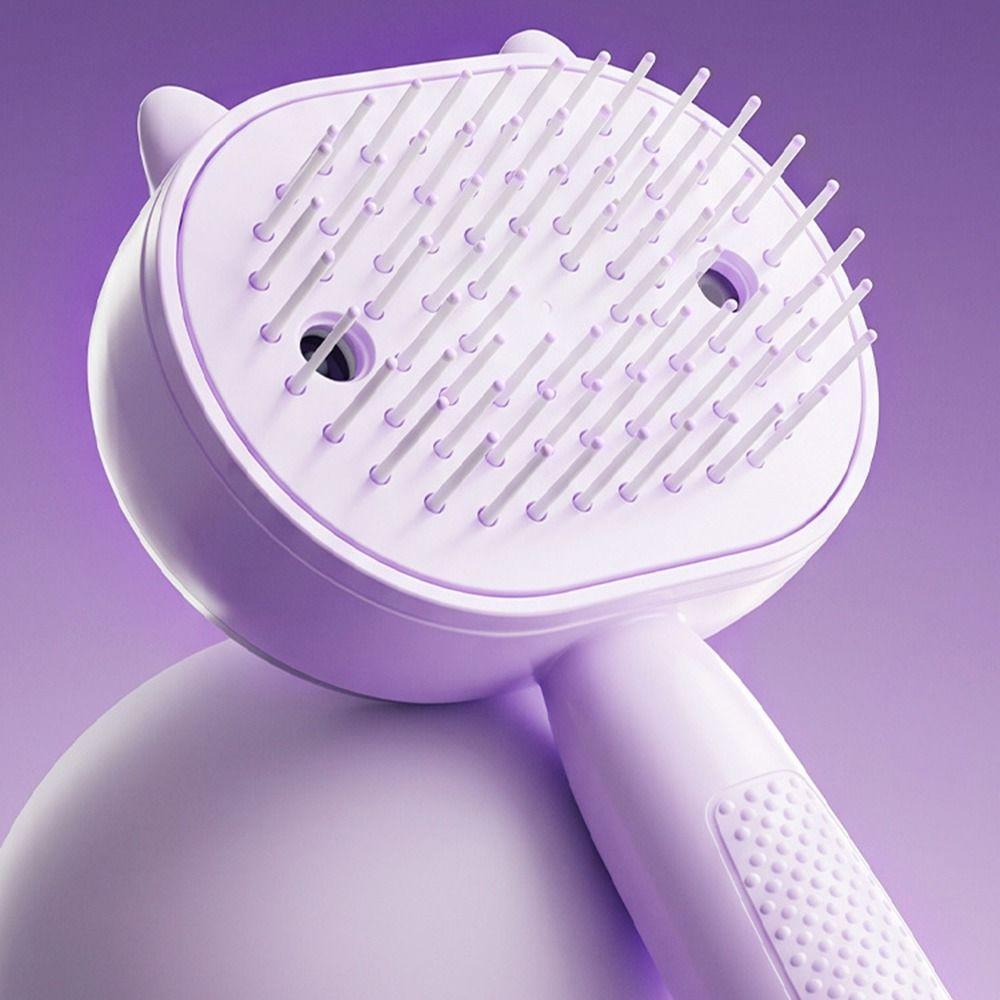 Spazzola Massaggiante Ricaricabile per Cuoio Capelluto con Funzione Spray Pettine per la Cura dei Capelli Nuova Spazzola Elettrica a Vapore