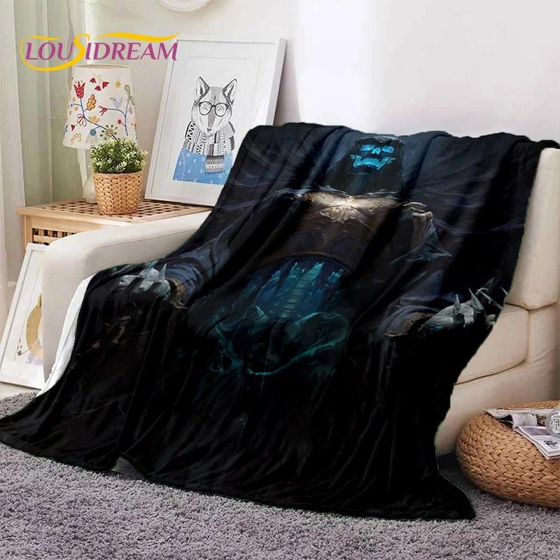 Diablo 3D Retro Game Gamer Soft Flannel Blanket for Beds Bedroom Sofa Picnic,Throw Blanket for Cover Outdoor Leisure Nap Gift