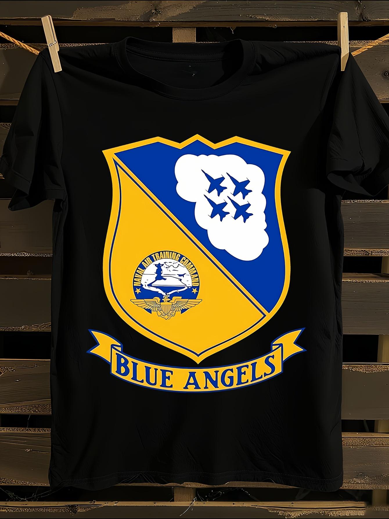 Blue Angels Logo Cotton Tshirt XXXXL