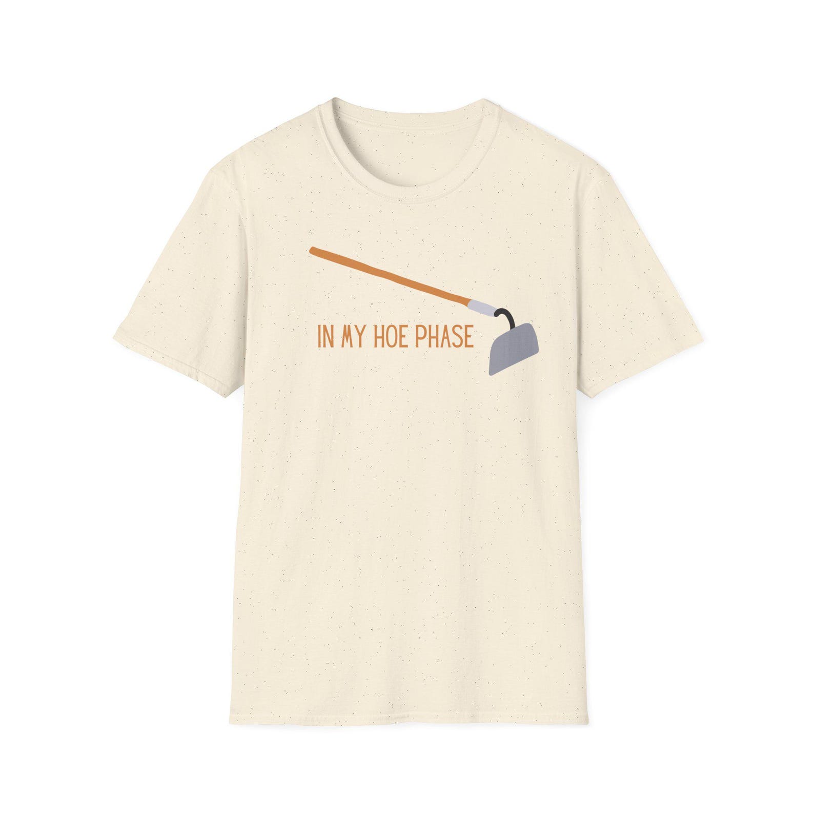 In my hoe phase shirt - Unisex Softstyle T shirt funny gardening joke T shirt XL