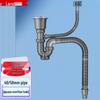 Larsdian Kitchen Sink Drain Pipe Set