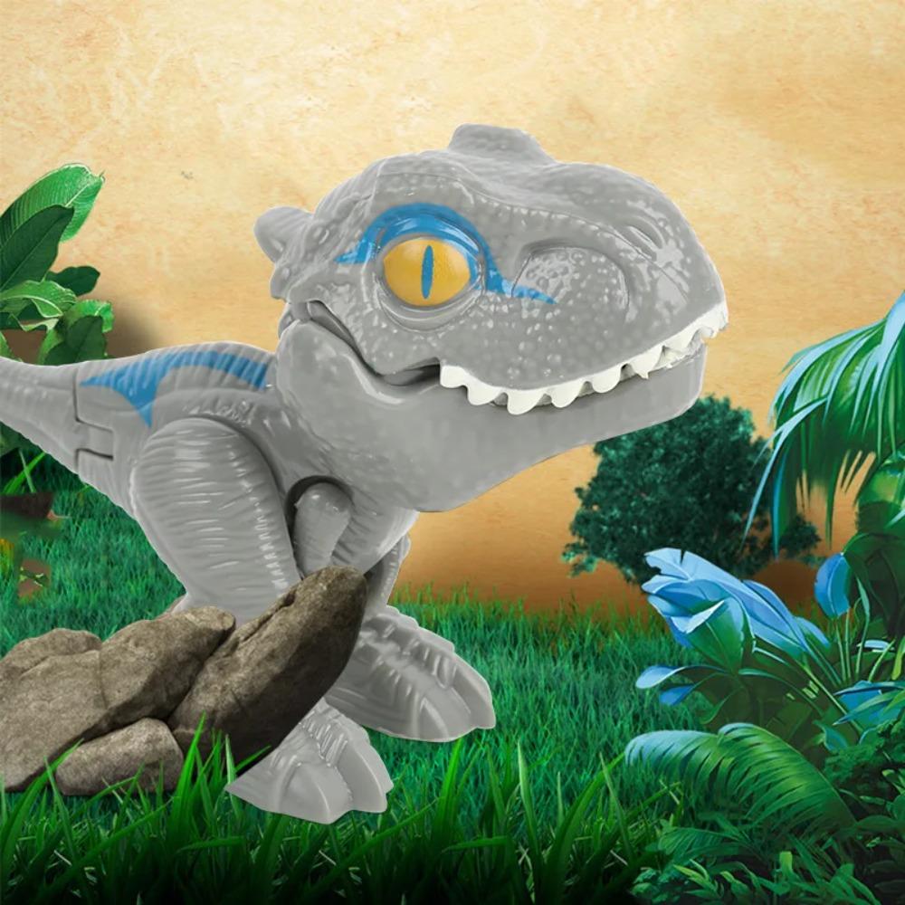 Finger Biting Dinosaur Toy Multi Joint Movable Jurassic Toys Dinosaur Tyrannosaur Finger Biting Dinosaur Dinosaur Model Toy Gift