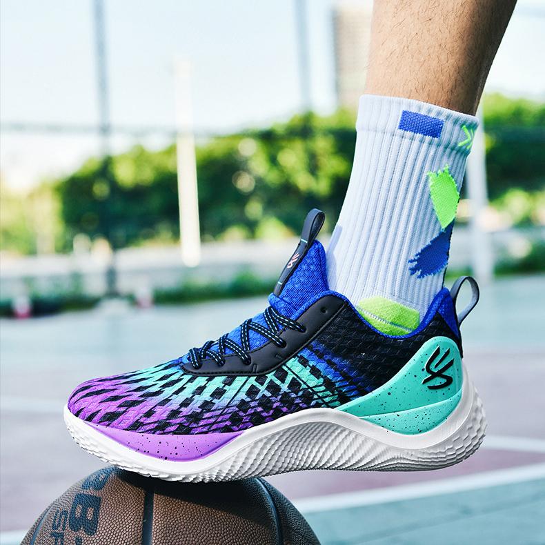 Sommer nye herresko Fritidssko Pustende Komfortabel løping Plus Size Basketball Sko Mote Par Sko