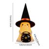 Light Up Ghost Halloween Decor Resin Halloween Ghost Decorations Indoor Led Spooky Statue Cute Decoration For Holiday Fireplace