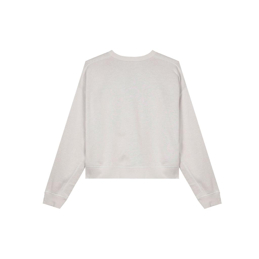 Nike Îmbrăcăminte sport Casual Pulover Crewneck Sweatshirt Femei sweatshirt Gri Argintiu Deschis CU6404-094