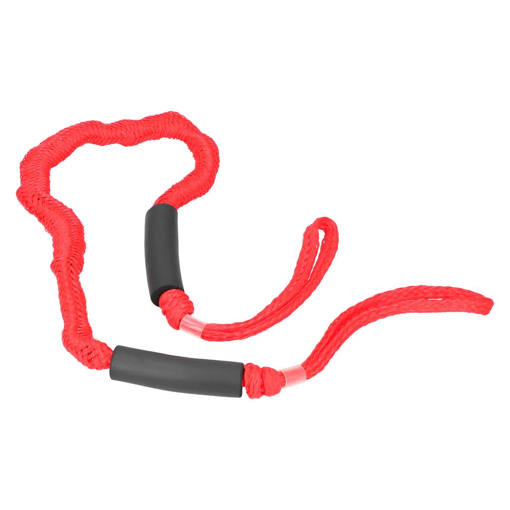 Boat Bungee Dock Lines Elastic Wharf Rope PE Stretchable Mooring Marine Boat Bungee RopeRed