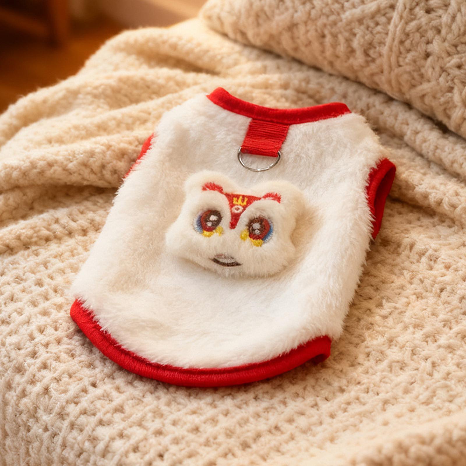 

Dog Clothes for Small and Medium Dogs, Winter Pet Outfits for Bichon , Schnauzer, Puppies and Cats, Warm Comfortable Clothing M
