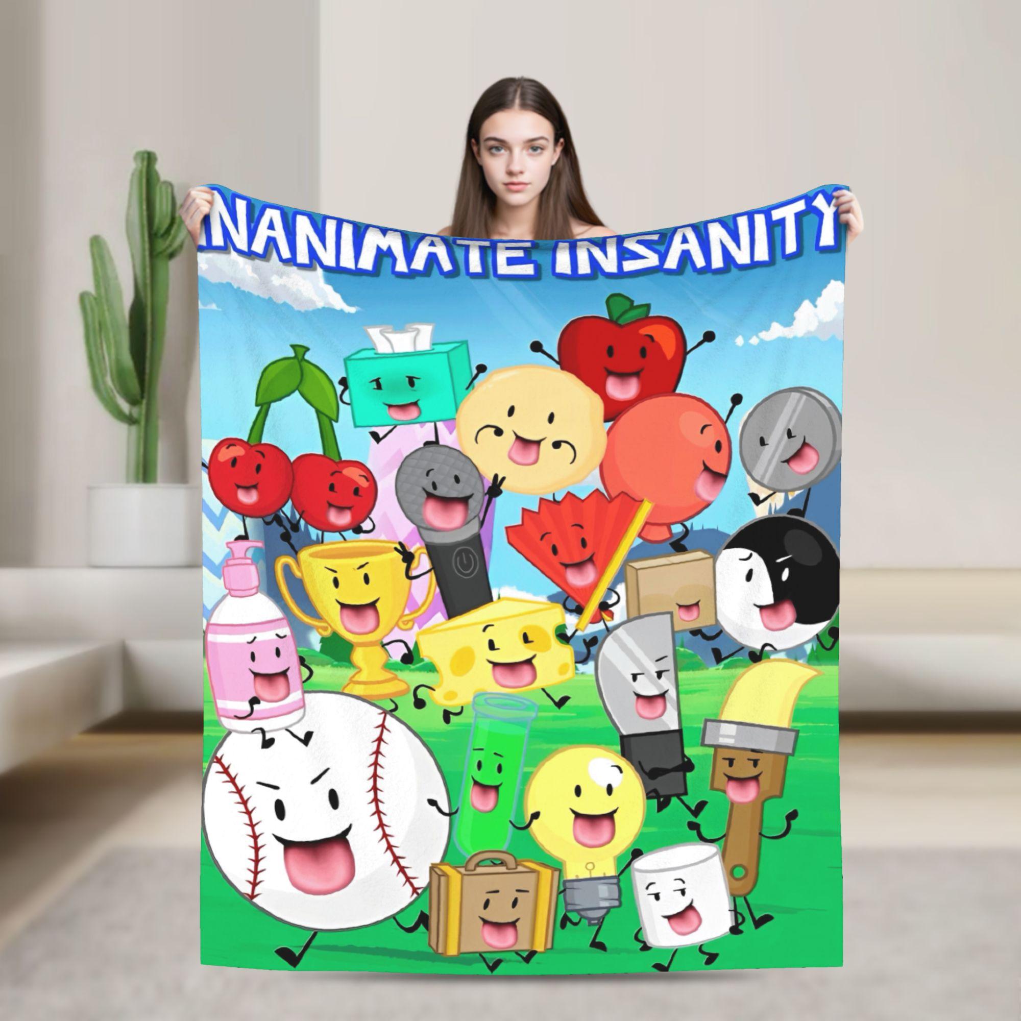 Rainbow Cartoon Blanket Cover Velvet Bfdi Warm Throw Blanket for Car Sofa Couch Bedroom Quilt 75x90cm