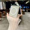 Hüllen für Samsang Z Flip6 5G für Magsafe-Telefon, transparente Hülle für Galaxy Z Flip 6 5 4 3, robuste, stoßfeste, kabellose Ladehülle mit Magsafe-Funktion