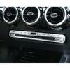 For Benz GLB - Aluminum Silver Central Console AC Switch Sticker Trim