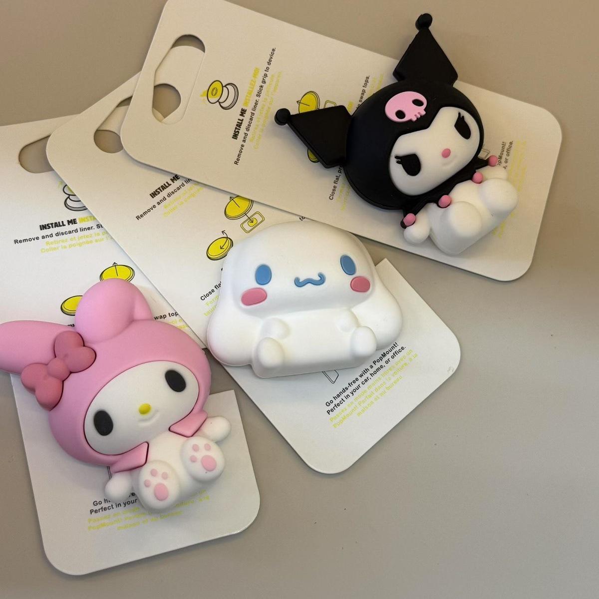 Cinnamoroll Melody Kuromi Magnetic Airbag Stand: Strong MagSafe Base, Detachable