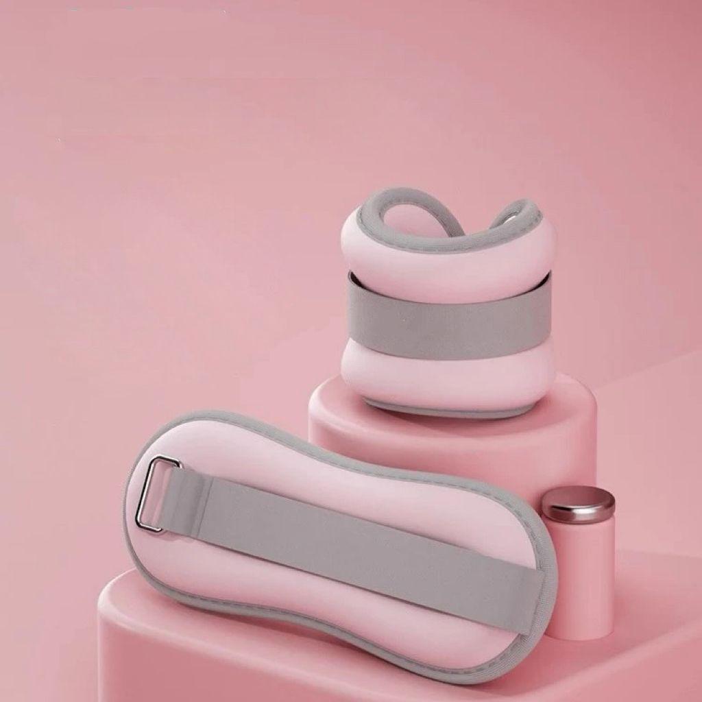 

Утяжеленные манжеты для ног с мешками с песком для бега, реабилитации, танцев, йоги и упражнений 0.5kg each (total 1kg)