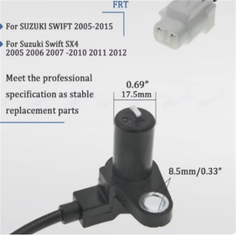 ABS Wheel Speed Sensor Front Rear Left Right 56210-62J00 56310-62J01 56220-62J01 56320-62J01 For Suzuki Swift III 2005-