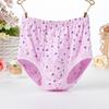 And Elderly Mother Plus Size Cotton Panties Flower Panties Elderly Underwear Female Lingerie