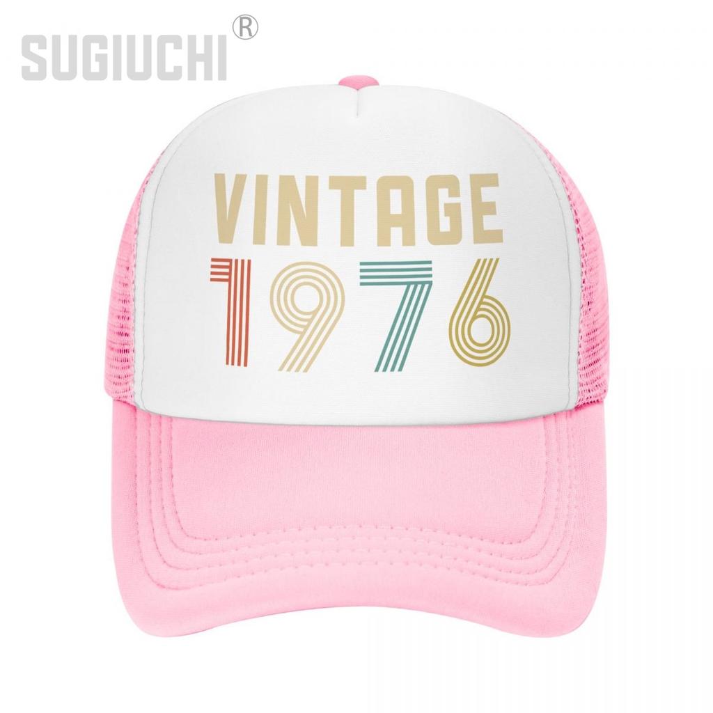 Mesh Cap Hat VINTAGE Trucker Birthday for Unisex Women Born All the People Retro Baseball Caps