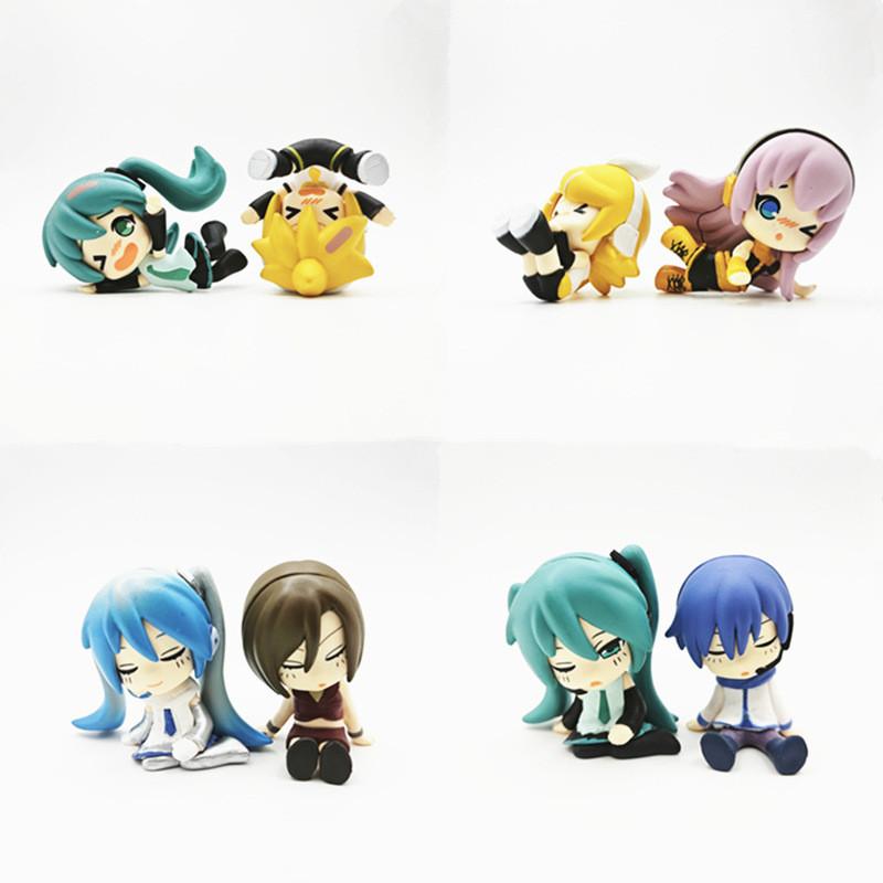 Miku Hatsune Falling Sleep Cartoon Design Toy Figure Fans And Enthusiasts Decor