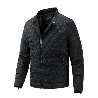 Leichte Baumwoll-Steppjacke für Herren mit Stehkragen - Herbst/Winter 2021 Koreanischer Stil