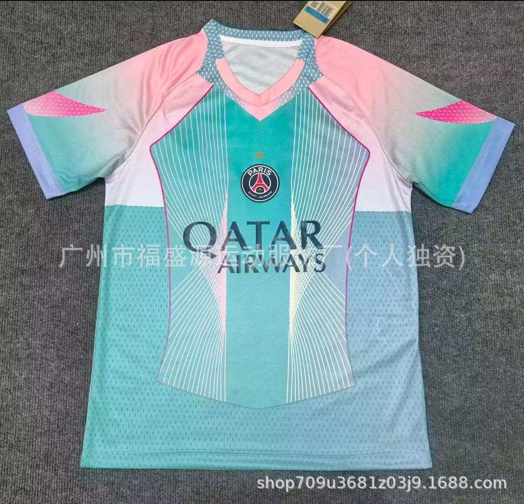 2526 Paris PSG Jersey Dembele Douai Player Edition Fan Short Sleeved Football