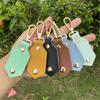 Sturdy Leather Keychain Charm with Photo Unique Fashion Accessory Craft Supplies for Trendy Women Ladies Everyday Use