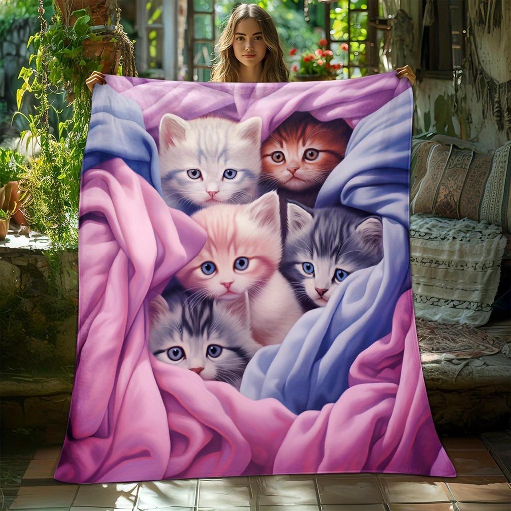 Coperta con Stampa HD 150x100cm per Pisolini in Ufficio