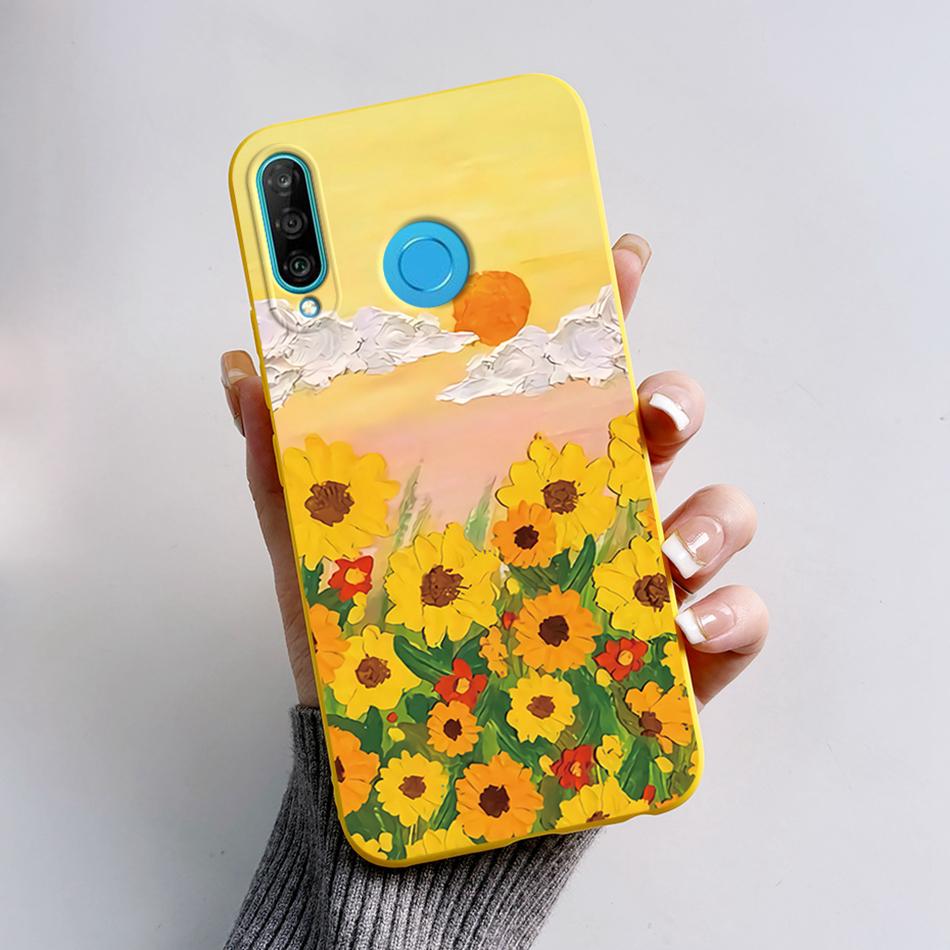 Für Huawei P30 Lite Hülle Niedlicher Bär Cartoon Frosch Weiche Matte Silikon Handyhüllen Für Huawei P30 P30Lite P30Pro P 30 Lite Pro Cover