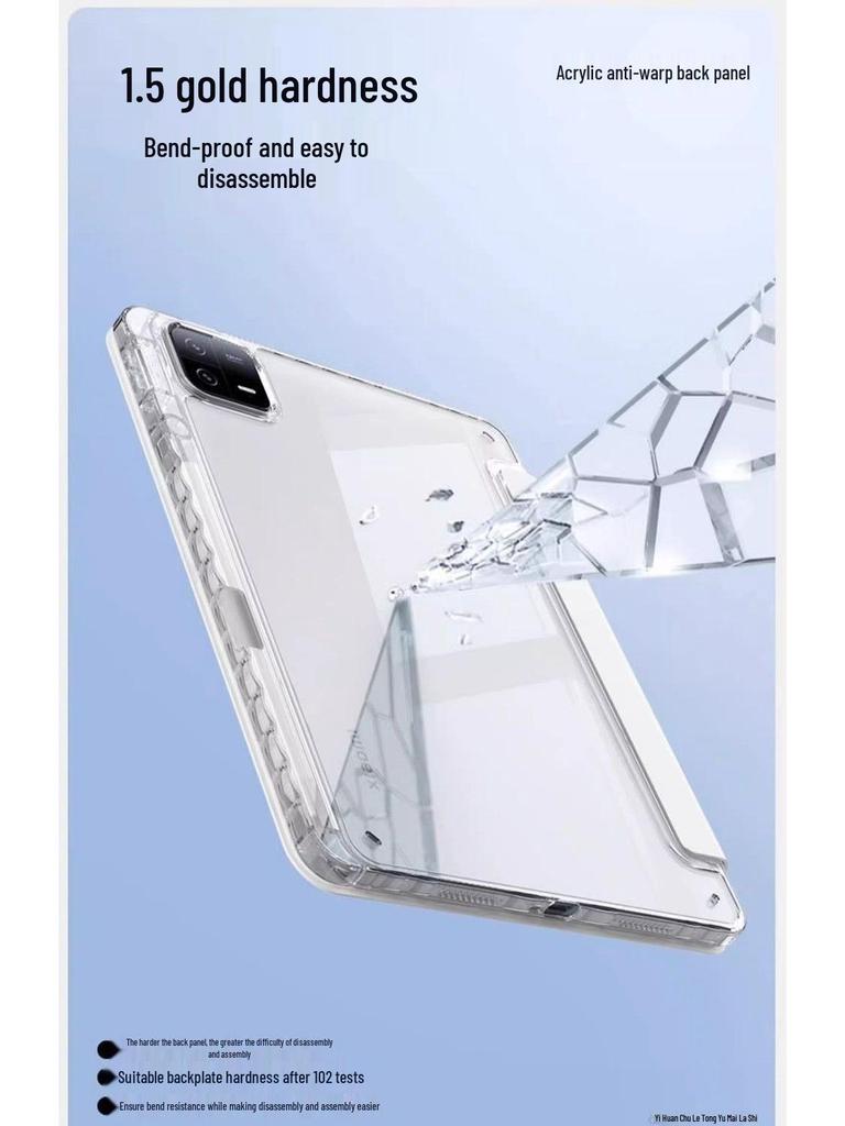 Xiaomi Pad 7/7Pro Case with Pen Slot - Compatible with 6/6Pro & 5/5Pro