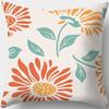 Lunch Break Sleeping Pillow, Bedroom Bedside Pillow Cushion, Geometric Pattern Floral Pillow Case, Desk Car Pillow