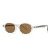  Retro Quality Small Oval Sunglasses Women Shades UV400 Fashion Rivets Men Sun Glasses