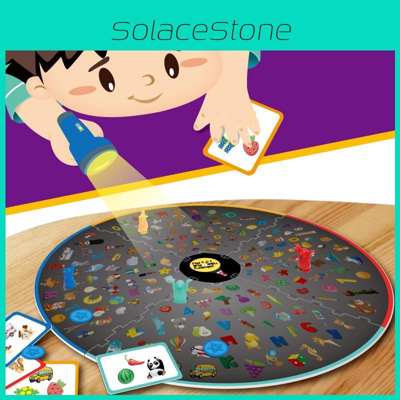 Out Find It Puzzle Game Kid Toy Interactive Parentchild Learning Flashlight