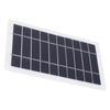 5W Solarpanel DC Buchse Monokristallin Tragbar Klein Solar Ladeplatte für Laptop Radio