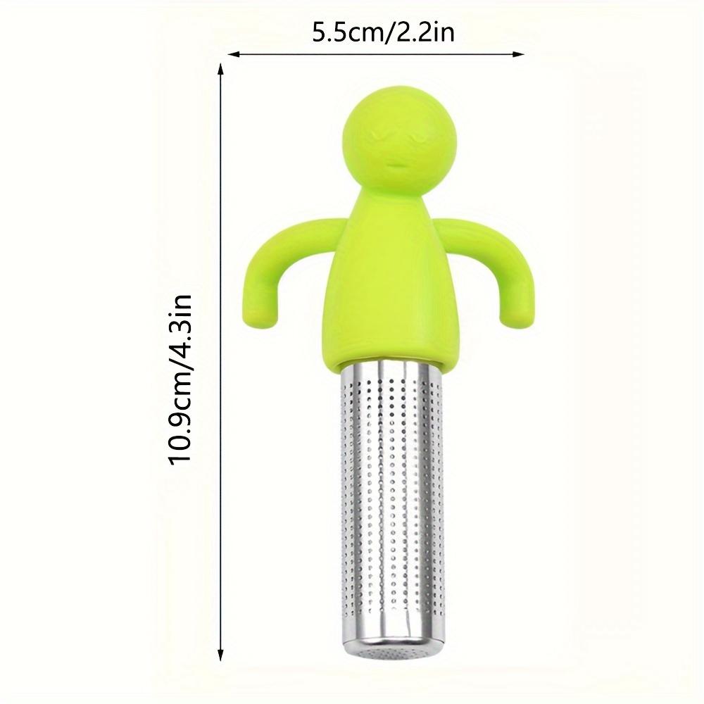 

Чайник из нержавеющей стали Кухонный аксессуар Бытовое использование Многоразовые металлические кисти для макияжа Массаж Кухня Столовая Бар Сад Tea Infusers зелёный
