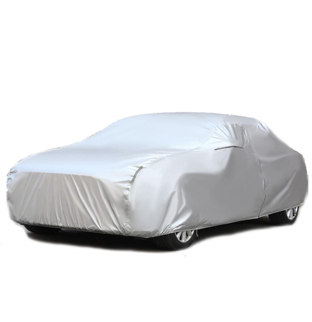 Lightbuddy Car Cover for Station Wagon Premium Car Body Cover with UV and Windproof Specially Designed for Rearview Mirrors Mercedes-Benz C-Class