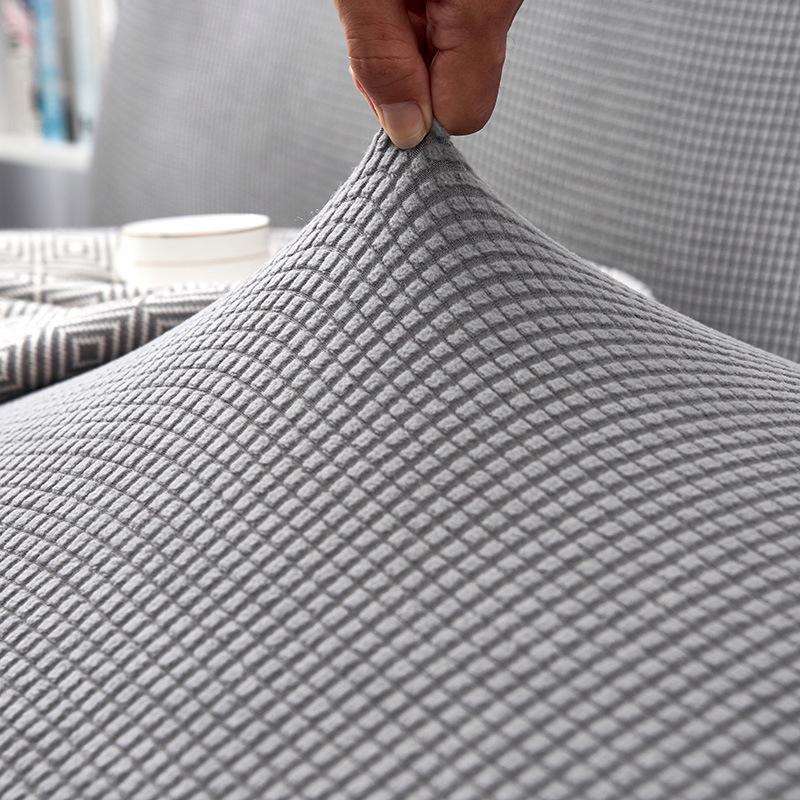 Univerzální elastický skládací potah na pohovku bez loketní opěrky, přehoz na línou pohovku