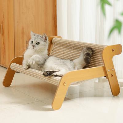 Yousheng Cat Scratcher Couch Load-bearing Cat Scratching Sofa Lounger Sisal Cat Chair for Healthy Scratching And Resting