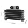 Motorcycle Oil Cooler Aluminum Alloy Motorcycle Parts Modification Oil Cooler Powersports Parts Automotive Replacement Engine
