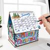 2026 Calendar DIY Diamond Painting Art Kit Diamond Painting Calendar Set Diamond Painting Kit for Home Office School Scheduling
