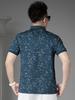 European Summer Polo Shirt Short-Sleeved Men's Top 2026 New Trendy Floral Lapel Half-Sleeved T-Shirt Men's Clothing