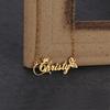 Atoztide Custom Name Necklace Crown Butterfly Stainless Stee Gold Color Nameplate Pendants Box Chain for Women Jewelry Gift