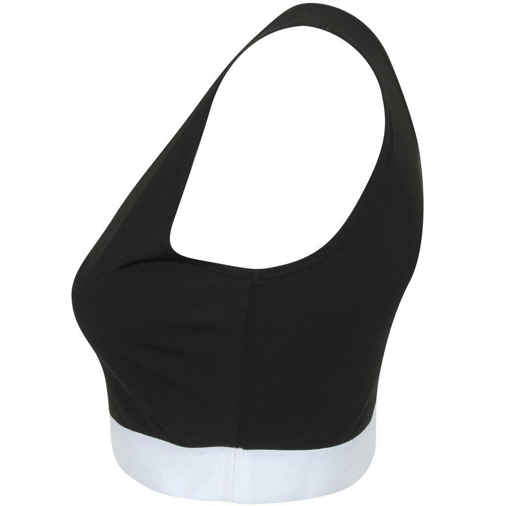 Skinni Fit Womens/Ladies Fashion Jacquard Crop Top