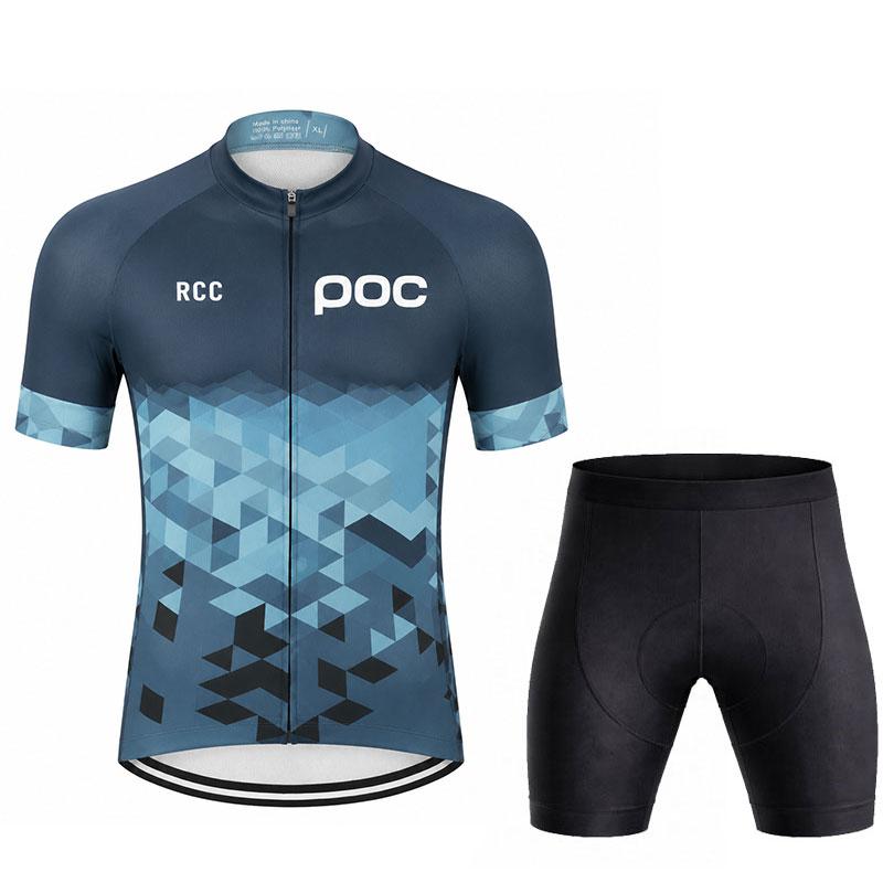 Koszulki Rowerowe Letnie Ubrania Rowerowe Męskie Odzież na Rower Szosowy Ubrania Wyścigowe Oddychający Zestaw Koszulek Rowerowych Ropa Ciclismo Maillot