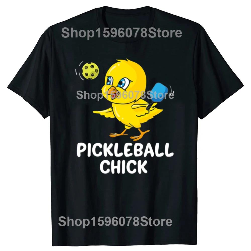 Funny Real Men Stay Out of The Kitchen Pickleball Graphic T Shirts Cotton Humor Streetwear Tee Shirt Short Sleeve Loose Clothing