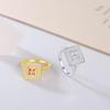 S925 Silver Classic Luxury Moissanite Teardrop Ring for Women