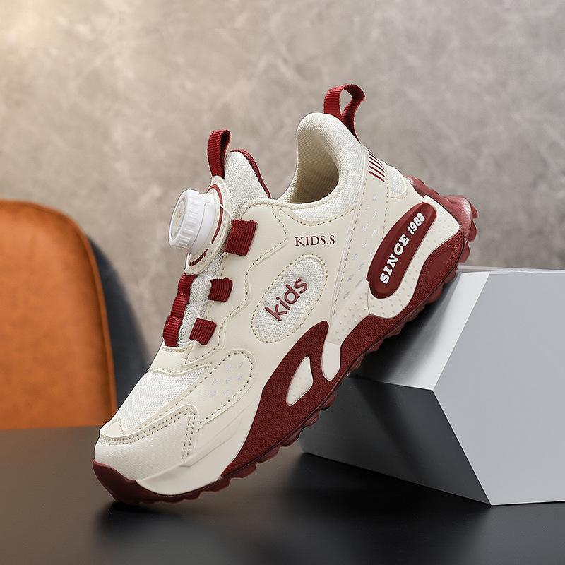 Children's sports shoes Boys' mesh breathable running shoes 2025 autumn girls' lightweight soft-soled non-slip casual shoes