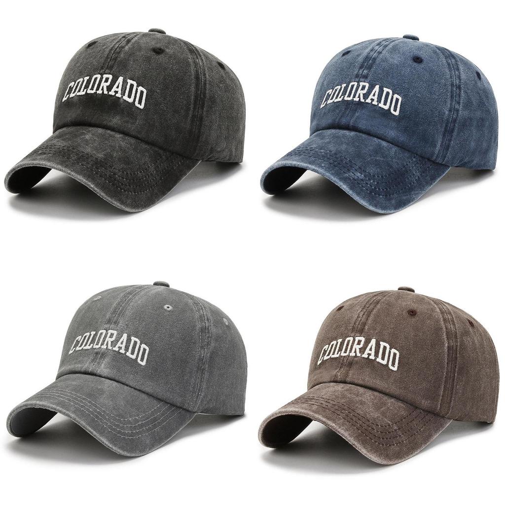 Embroidery Colorado Letter Protection Baseball Cap Breathable Baseball Women