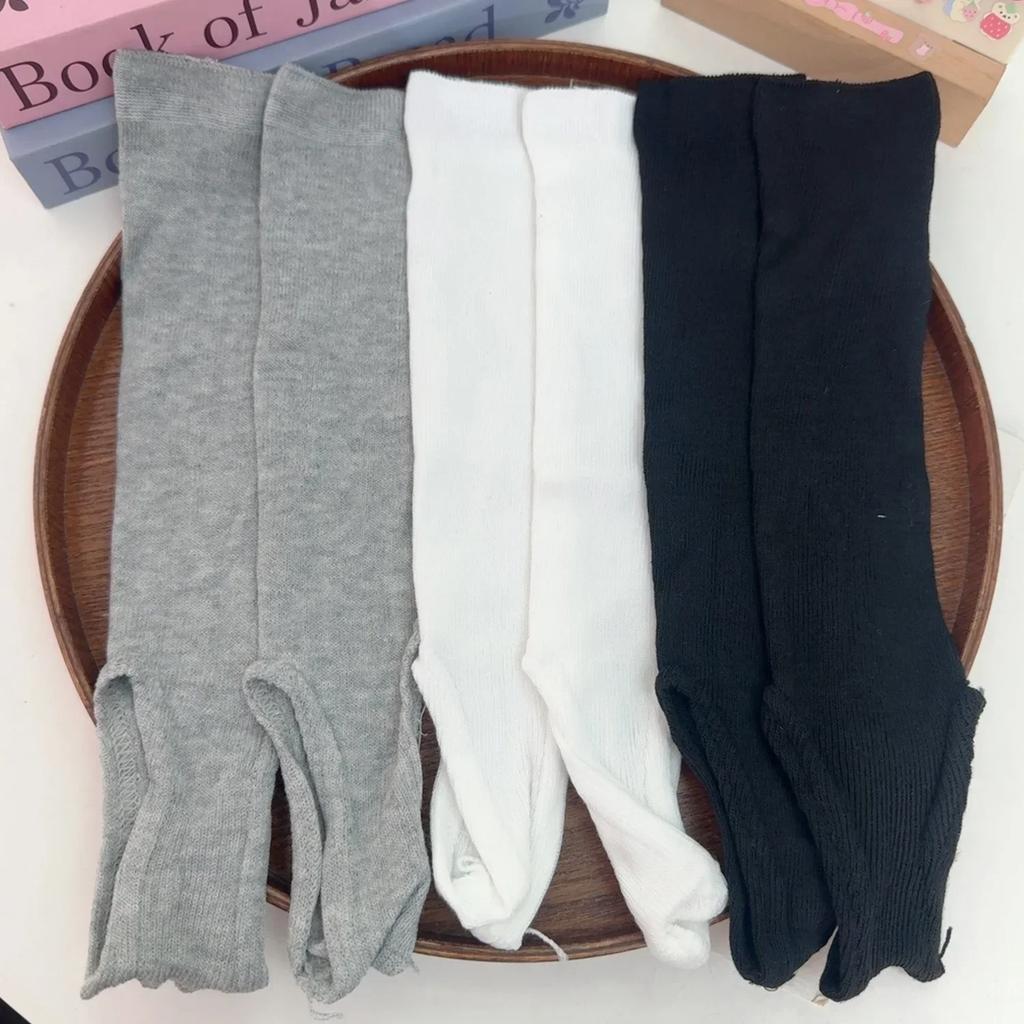 Nuovi scaldamuscoli giapponesi Lolita Y2k Calzettoni Lunghi Donna Tallone Piede Caldo Lavorati a Maglia Al Ginocchio Calzettoni Coprigambe Leggings Donna