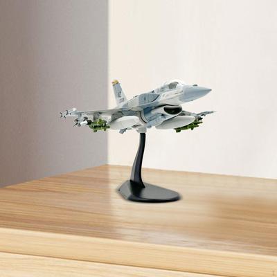 1/72 skala F-16F Flugzeug Flugzeug Simulation Ornament mit Stand Realistische Flugzeug Metall Legierung