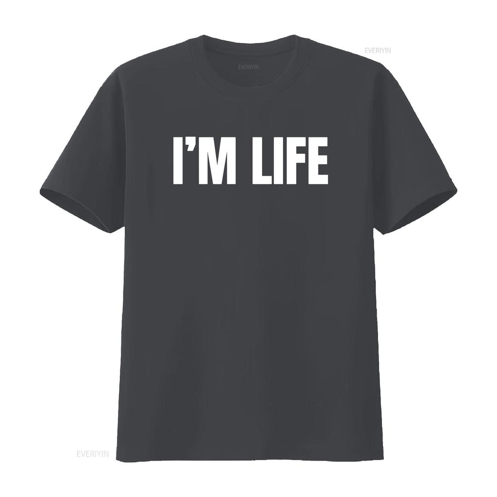 i make life hard T Shirt funny couple matching adult humour Cringe Im vintage Washed Top For Everyday Wear Stylish homme